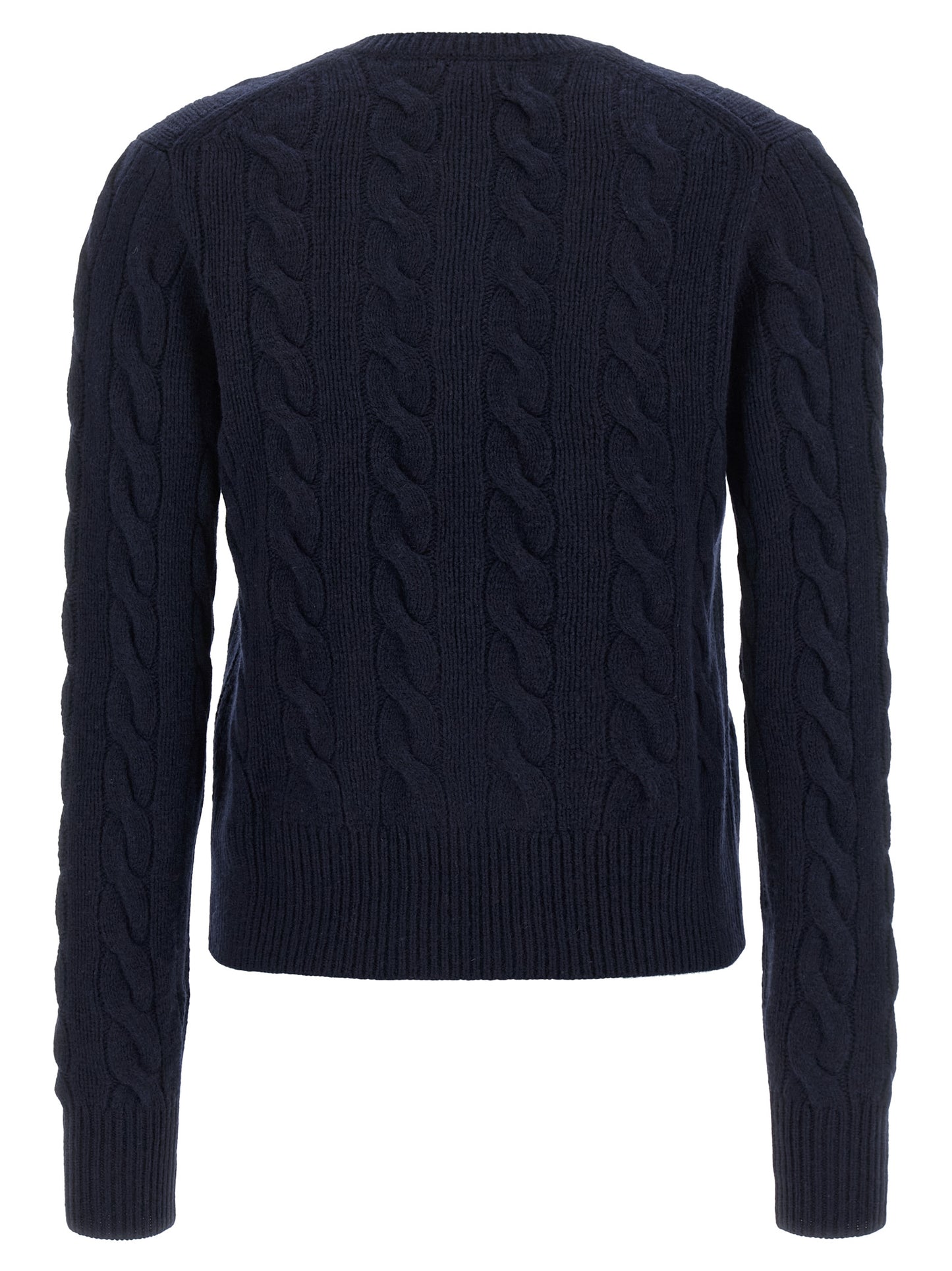 Polo Ralph Lauren Blue Wool Cardigan
