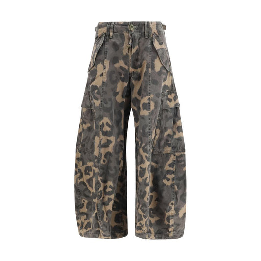 R13 Brown Cotton Cargo Pants