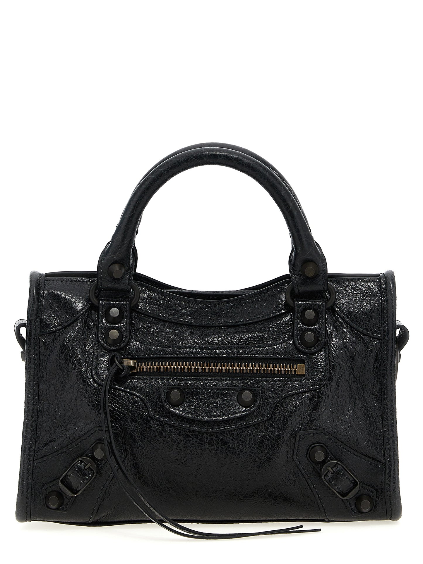 Balenciaga Black Lamb Leather Handbag