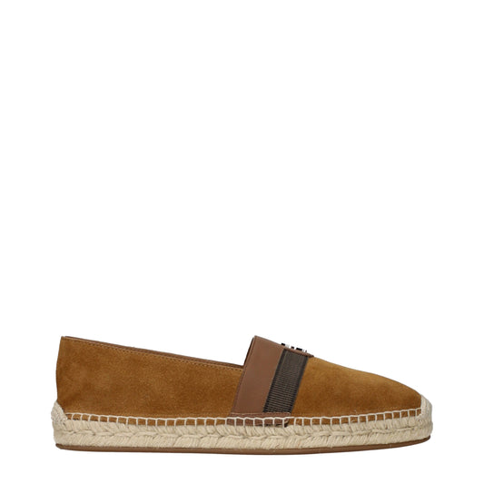 Christian Louboutin Brown Leather Espadrilles