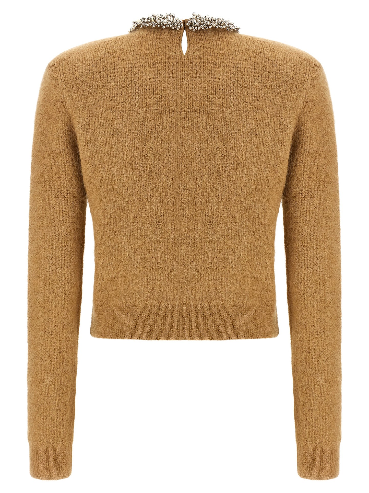 Self-Portrait Brown Polyester Cardigan