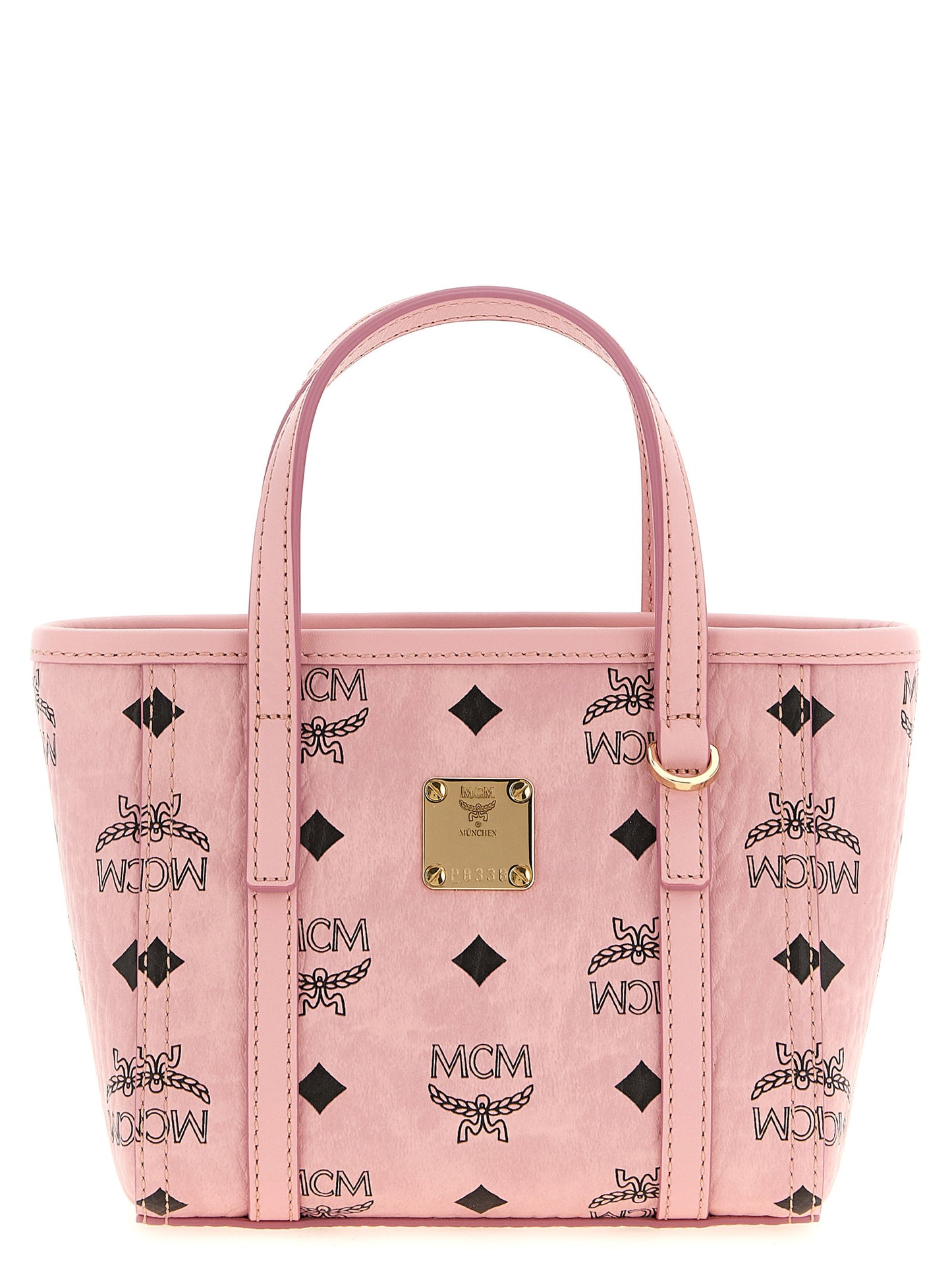 MCM Multicolor Polyethylene Tote Bag