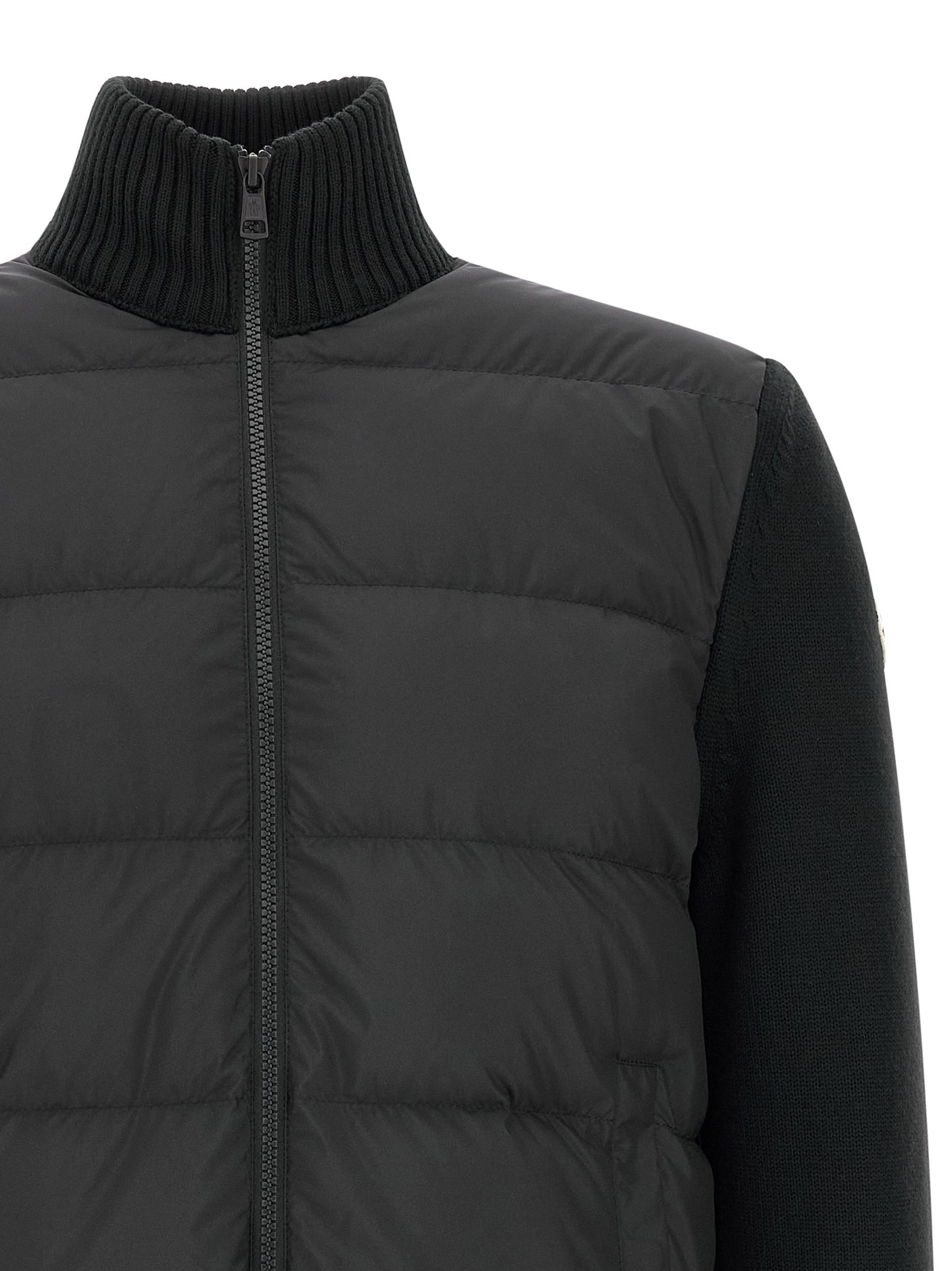 Moncler Black Polyester Cardigan
