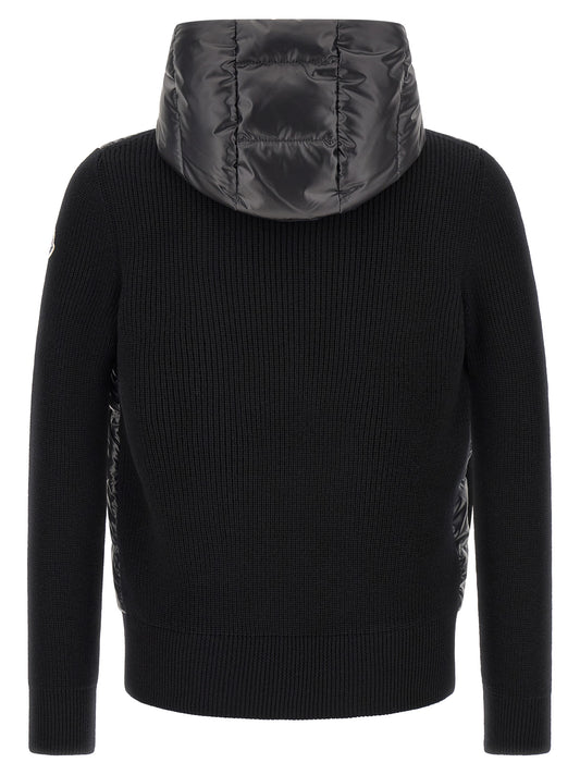 Moncler Black Polyester Cardigan