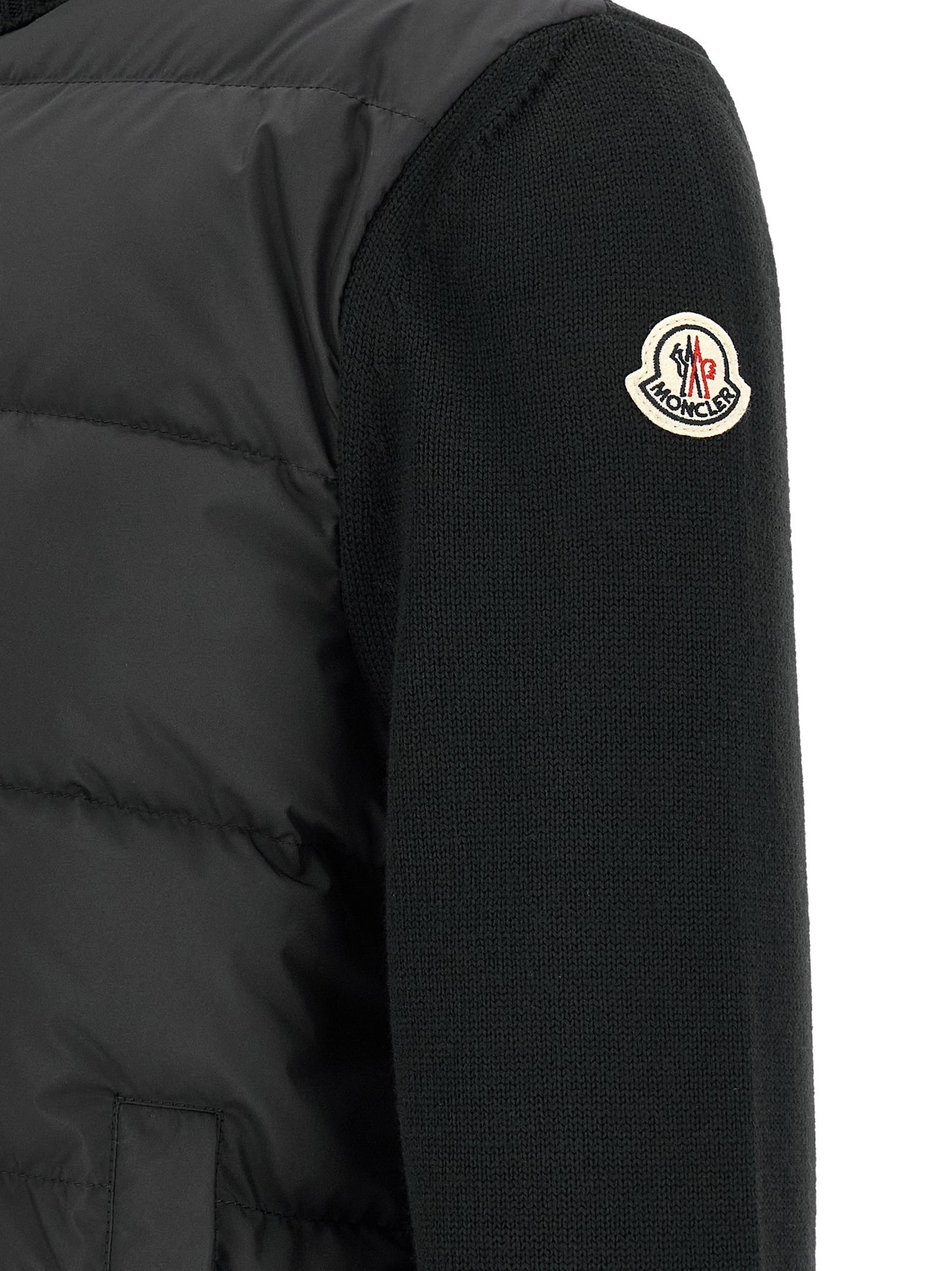 Moncler Black Polyester Cardigan