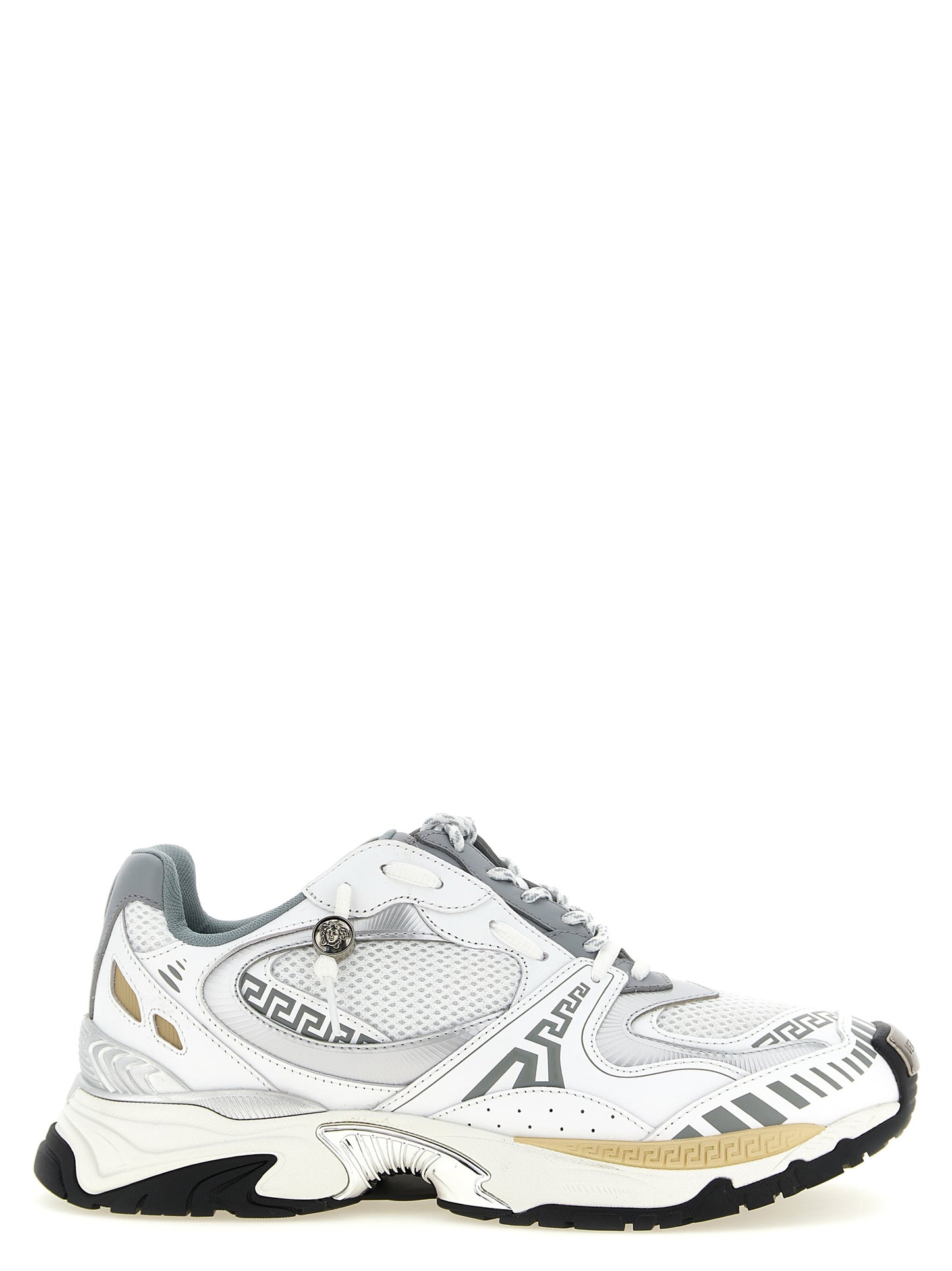 Versace Multicolor Calfskin Chunky Sneakers