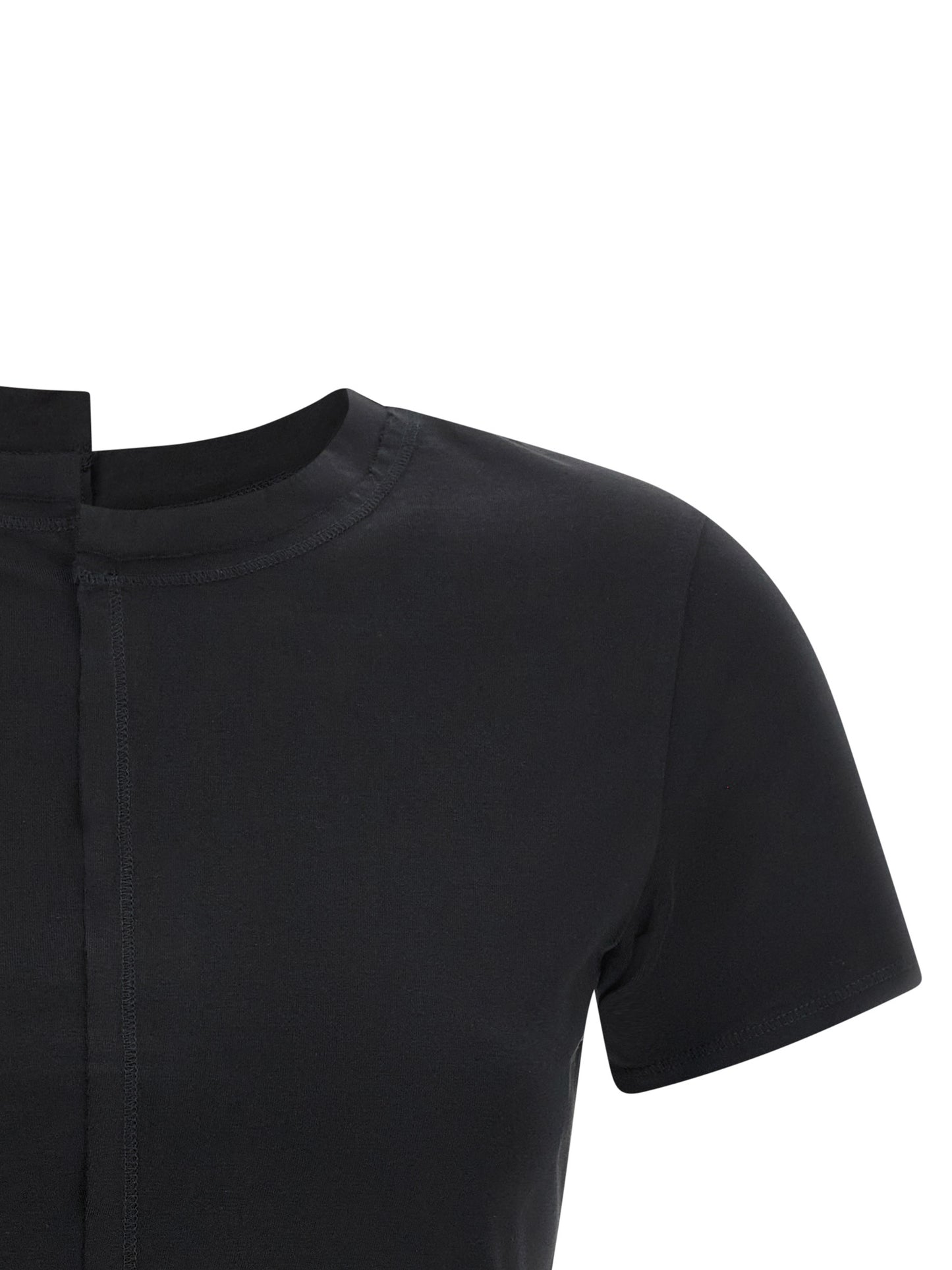 Y-3 Black Cotton T-Shirt