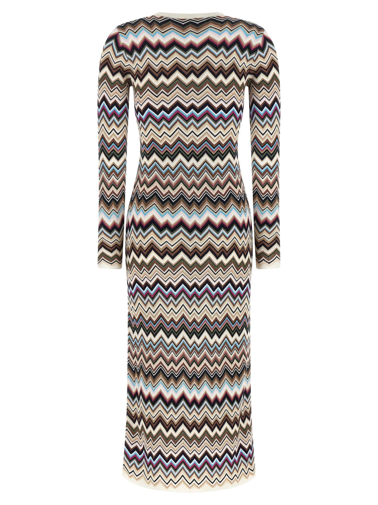 Missoni Multicolor Viscose Midi Dress