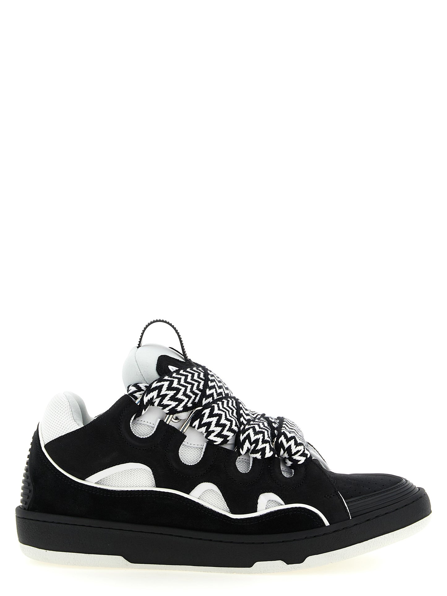 Lanvin Bicolor Calfskin Chunky Sneakers
