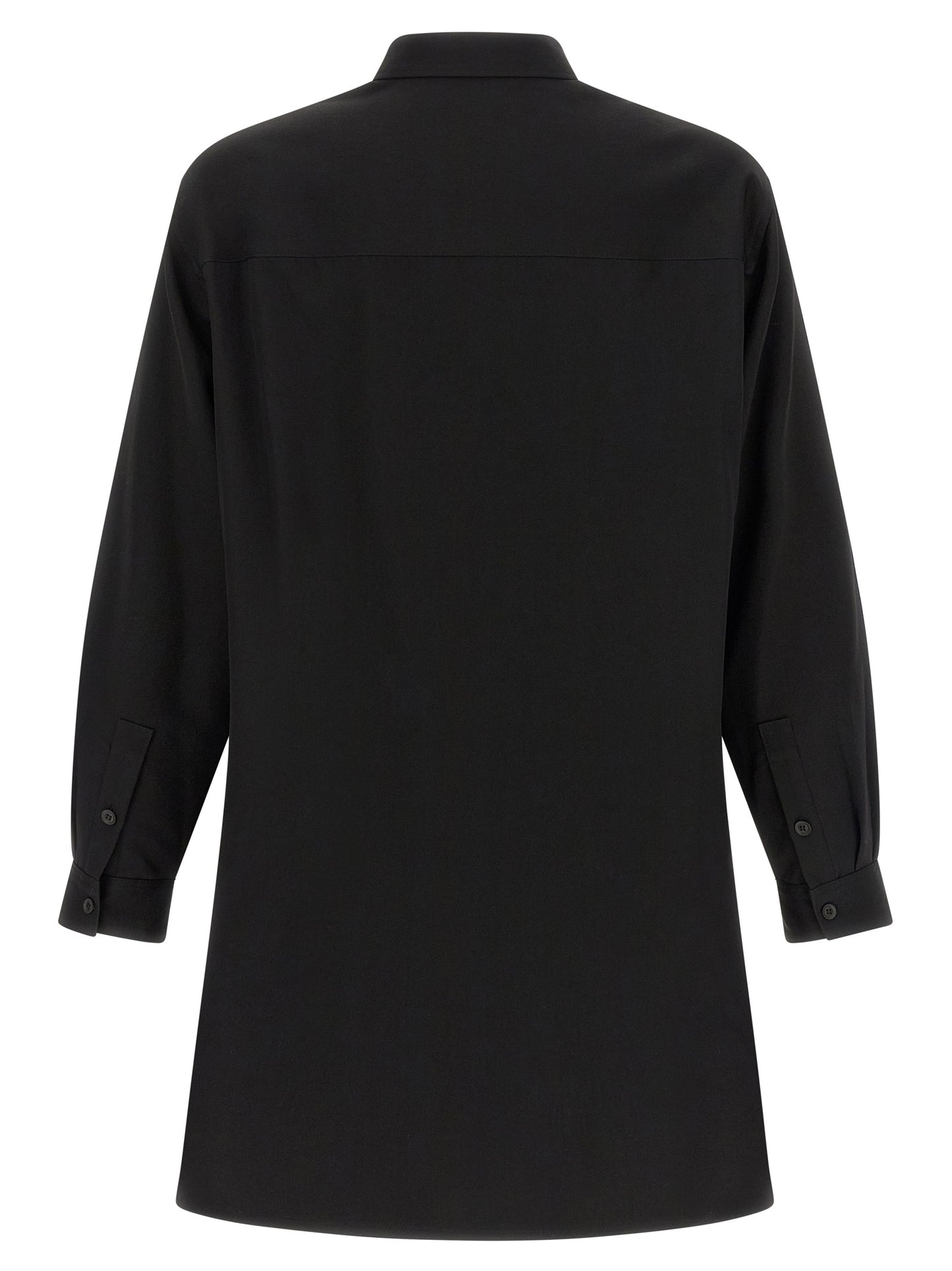 Yohji Yamamoto Black Wool Blouse