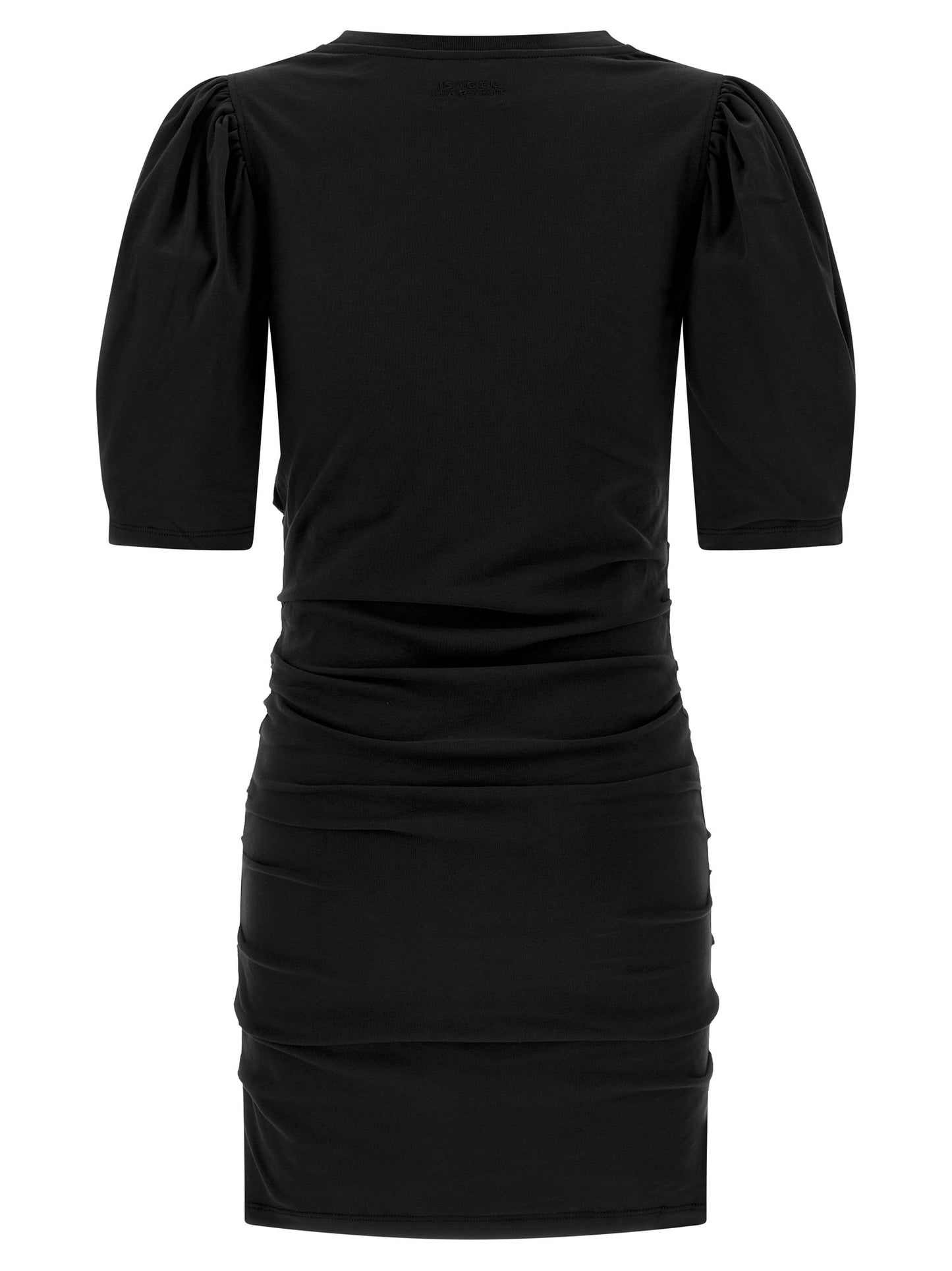 Isabel Marant Black Cotton Short Dress