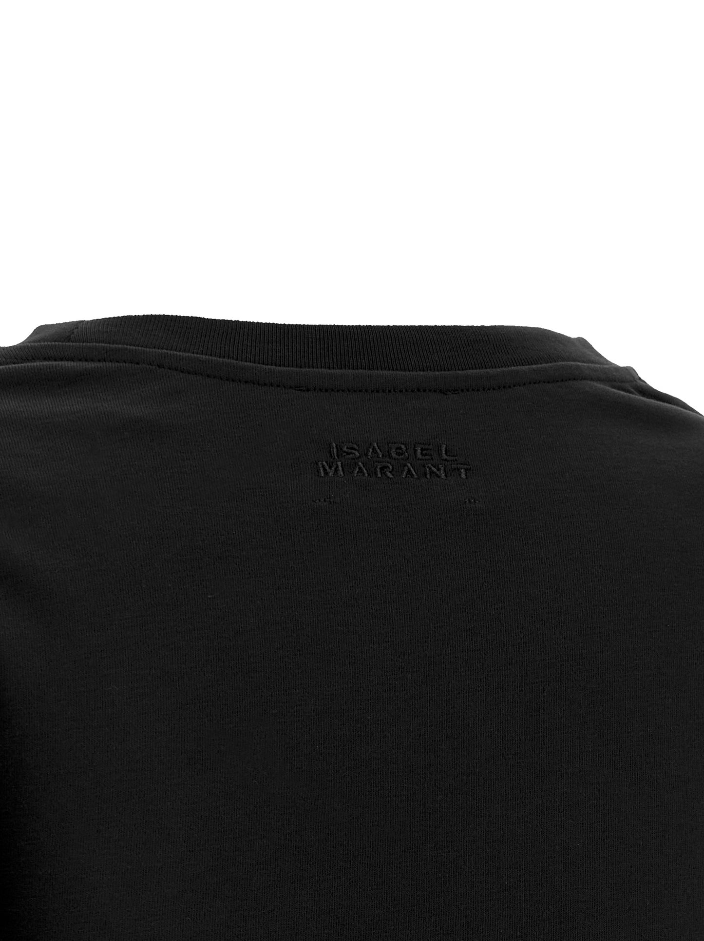 Isabel Marant Black Cotton Short Dress