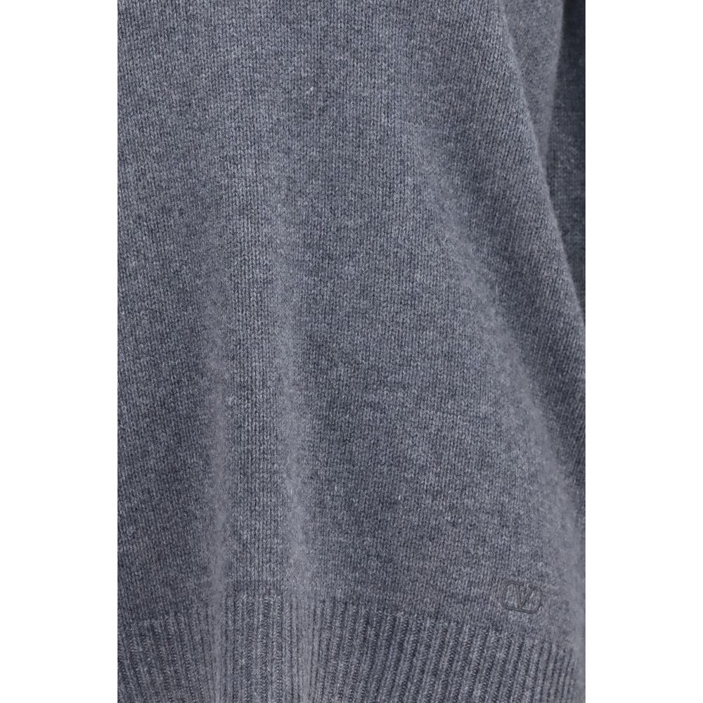 Valentino Garavani Gray Cashmere Sweater