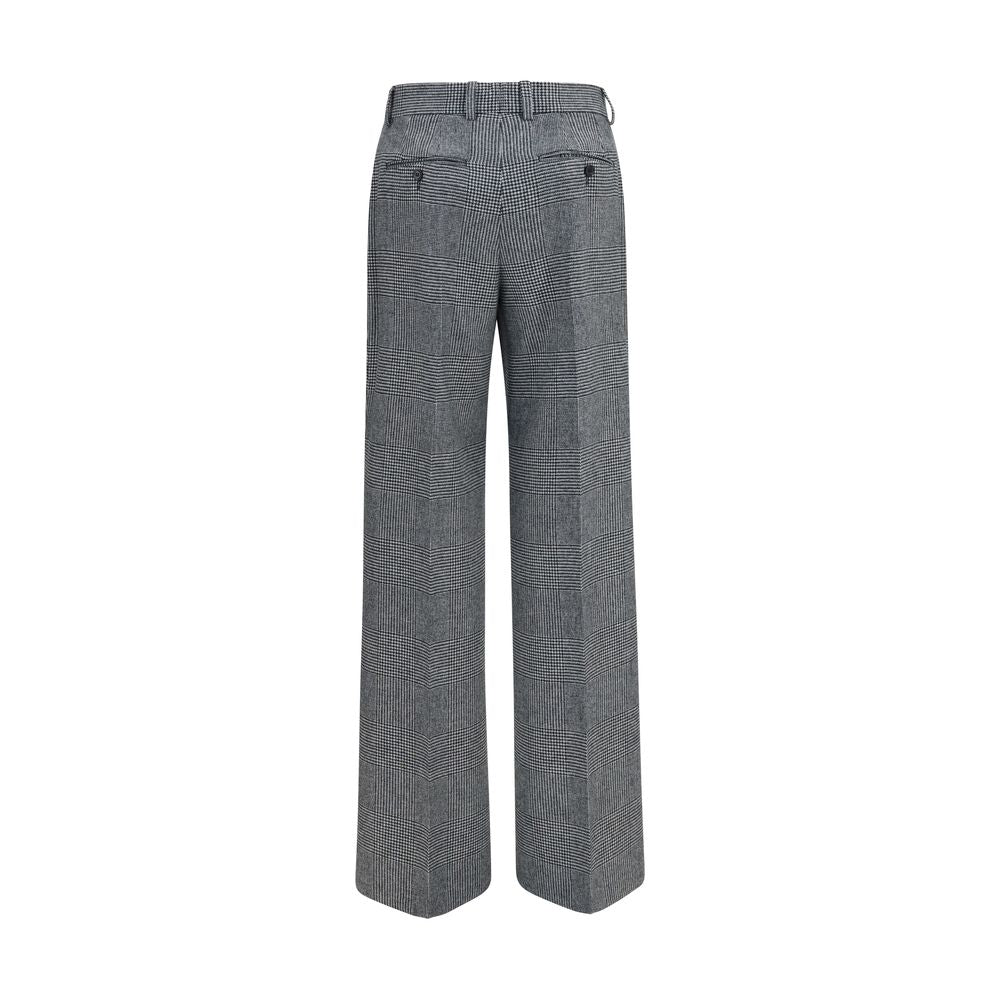 Dolce & Gabbana Gray Wool Oves Aries Dress Pants