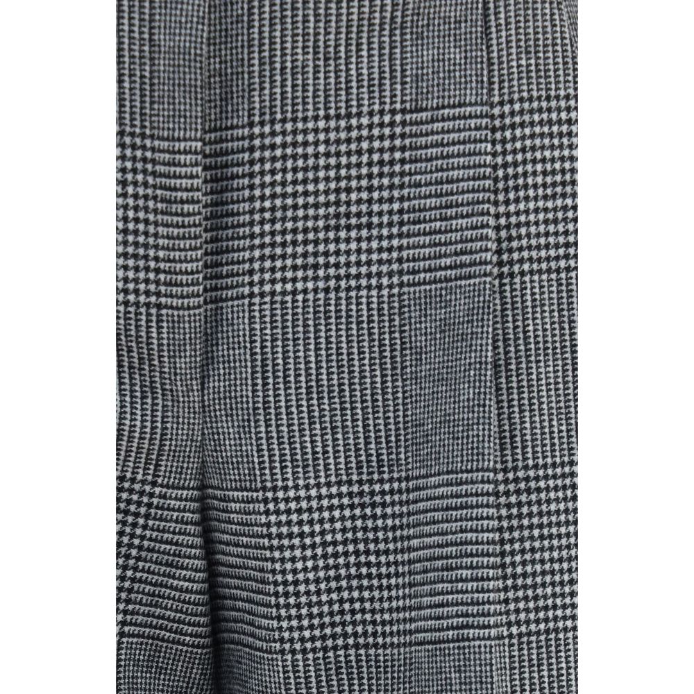 Dolce & Gabbana Gray Wool Oves Aries Dress Pants
