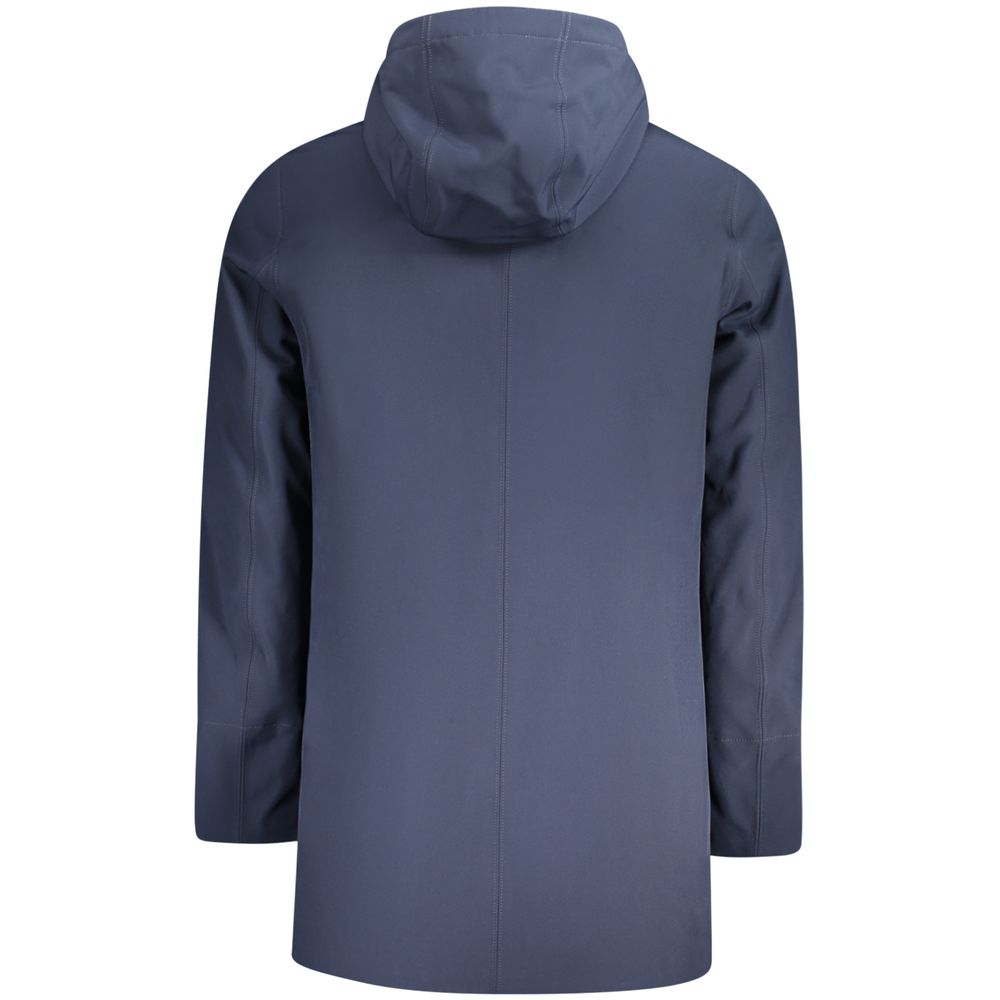 K-WAY Blue Polyester Men's Jacket
