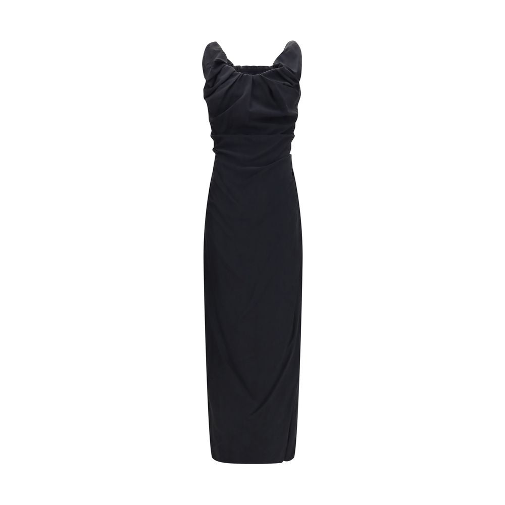 Vivienne Westwood Black Viscose Casual Dress