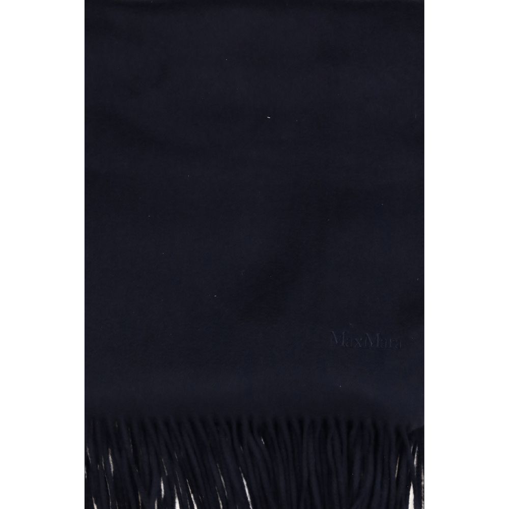 Max Mara Blue Cashmere Scarf