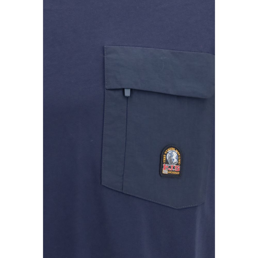 Parajumpers Blue Cotton Sportswear