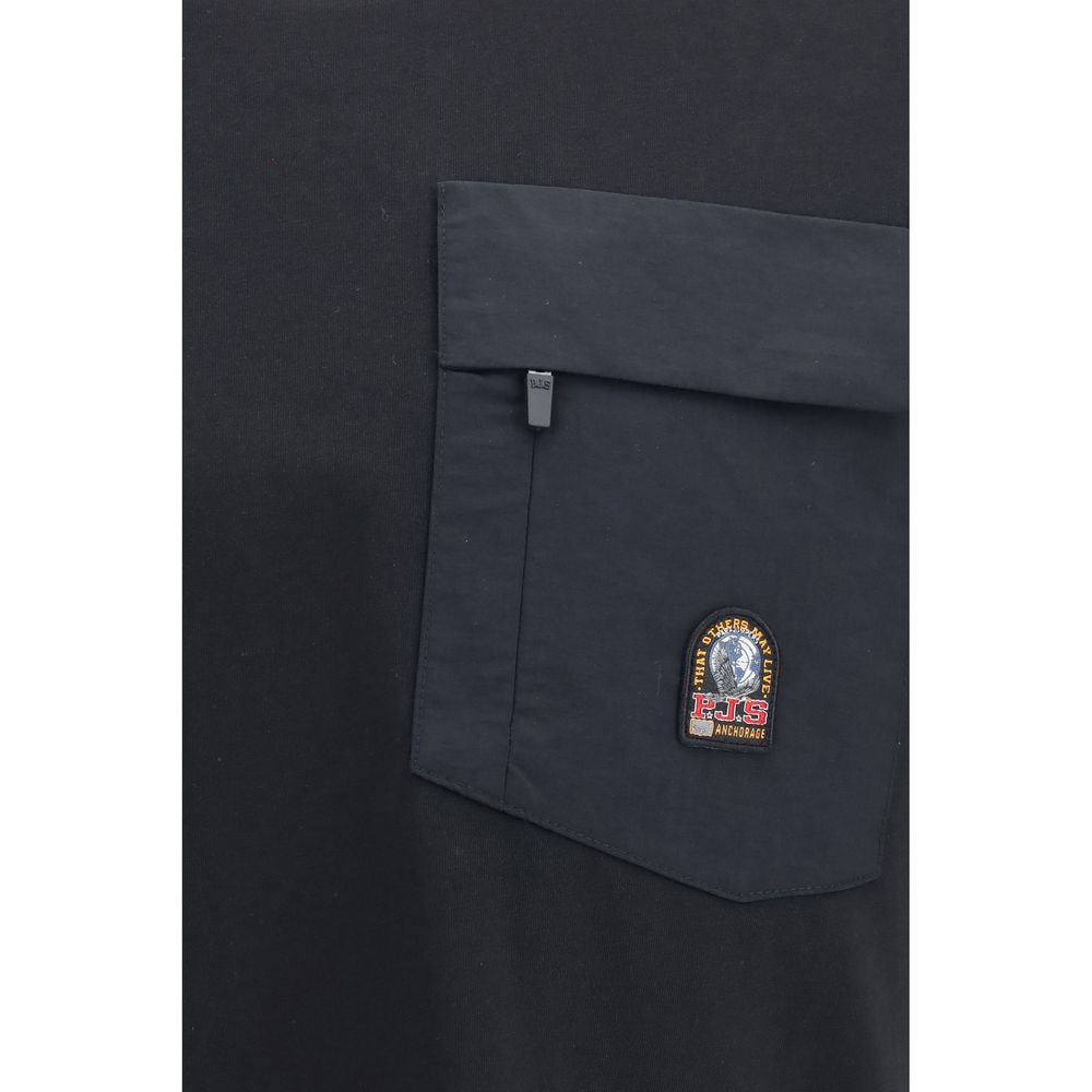 Parajumpers Black Cotton Sportswear