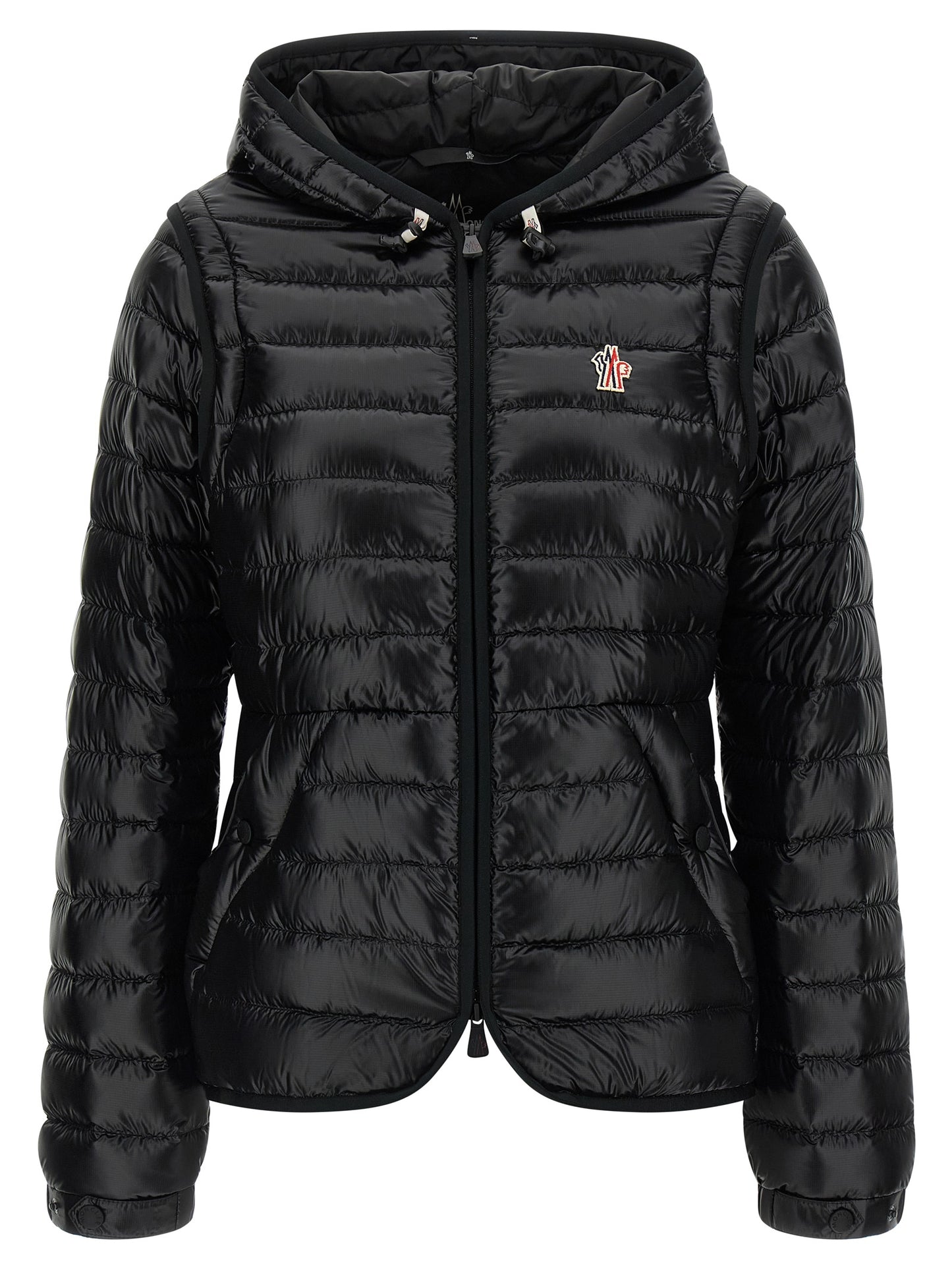 Moncler Grenoble Black Polyamide Shell Jacket