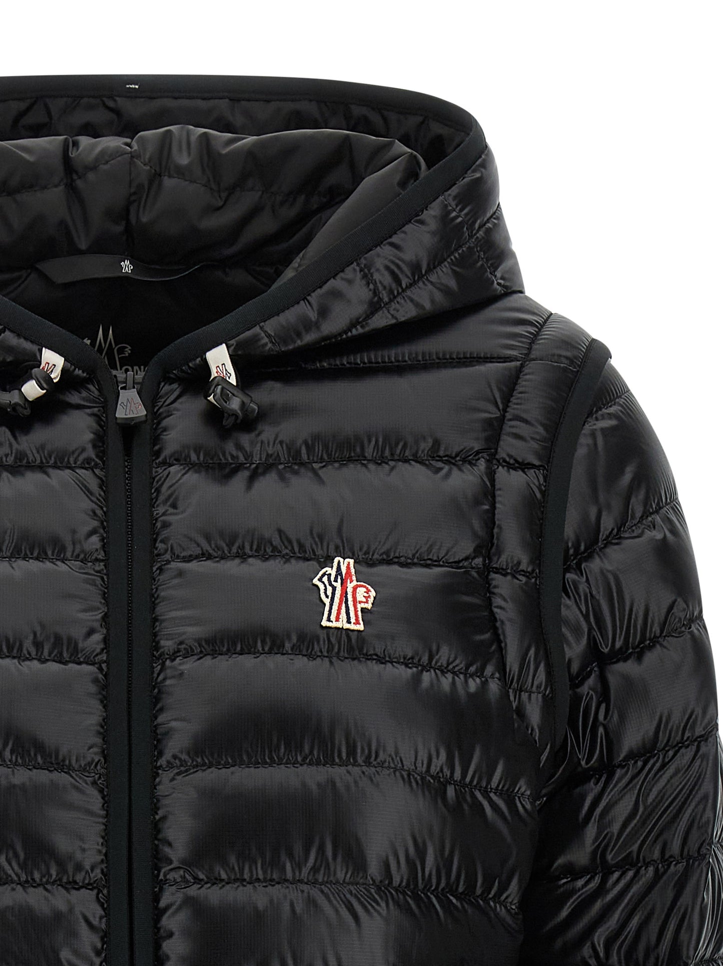 Moncler Grenoble Black Polyamide Shell Jacket