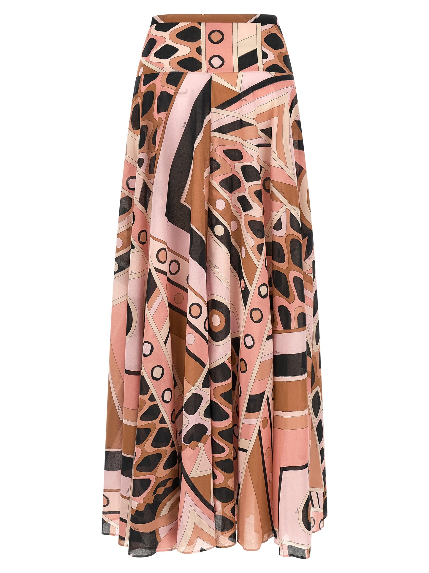 Emilio Pucci Multicolor Cotton Mini Skirt