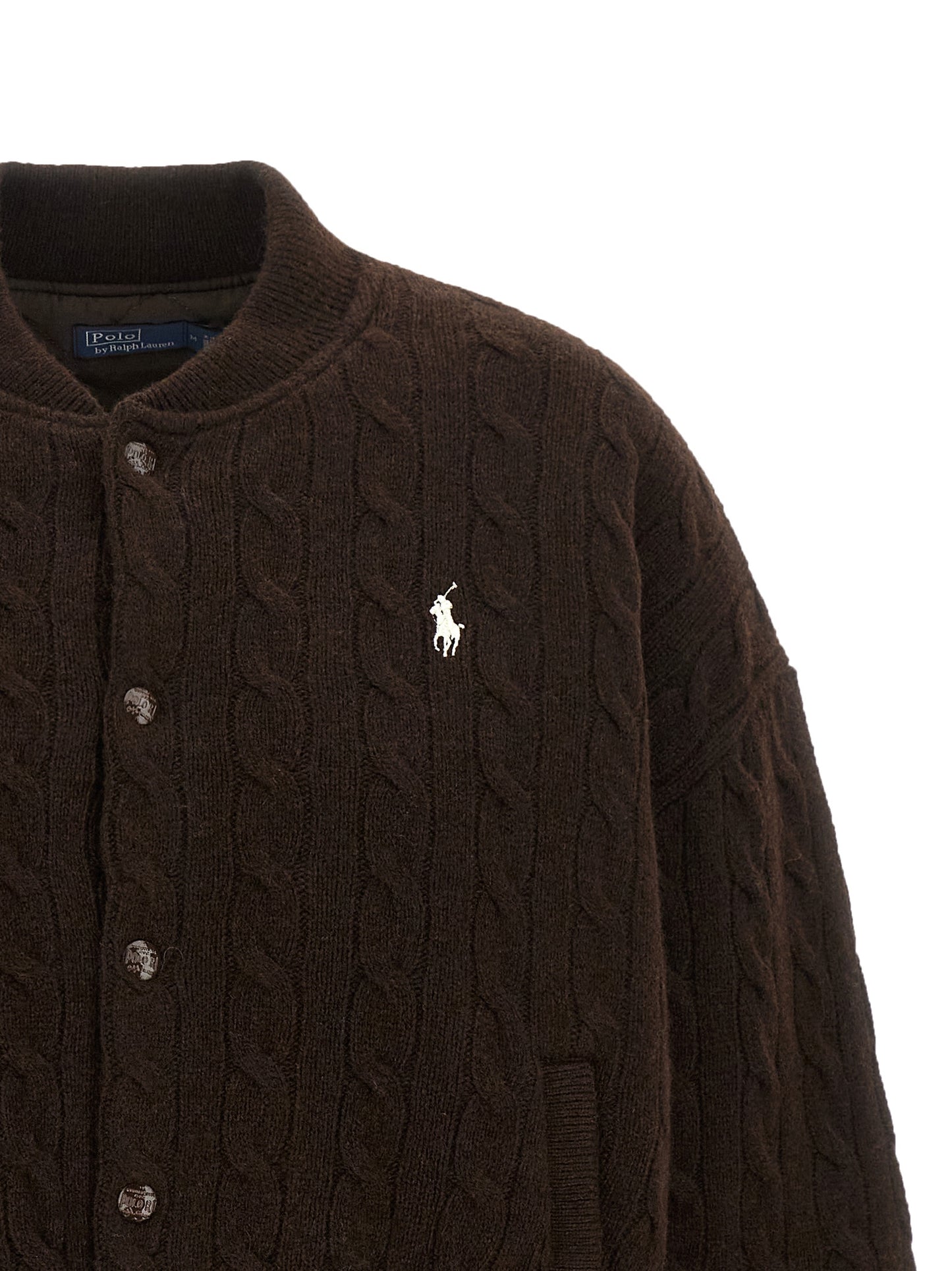 Polo Ralph Lauren Brown Wool Bomber