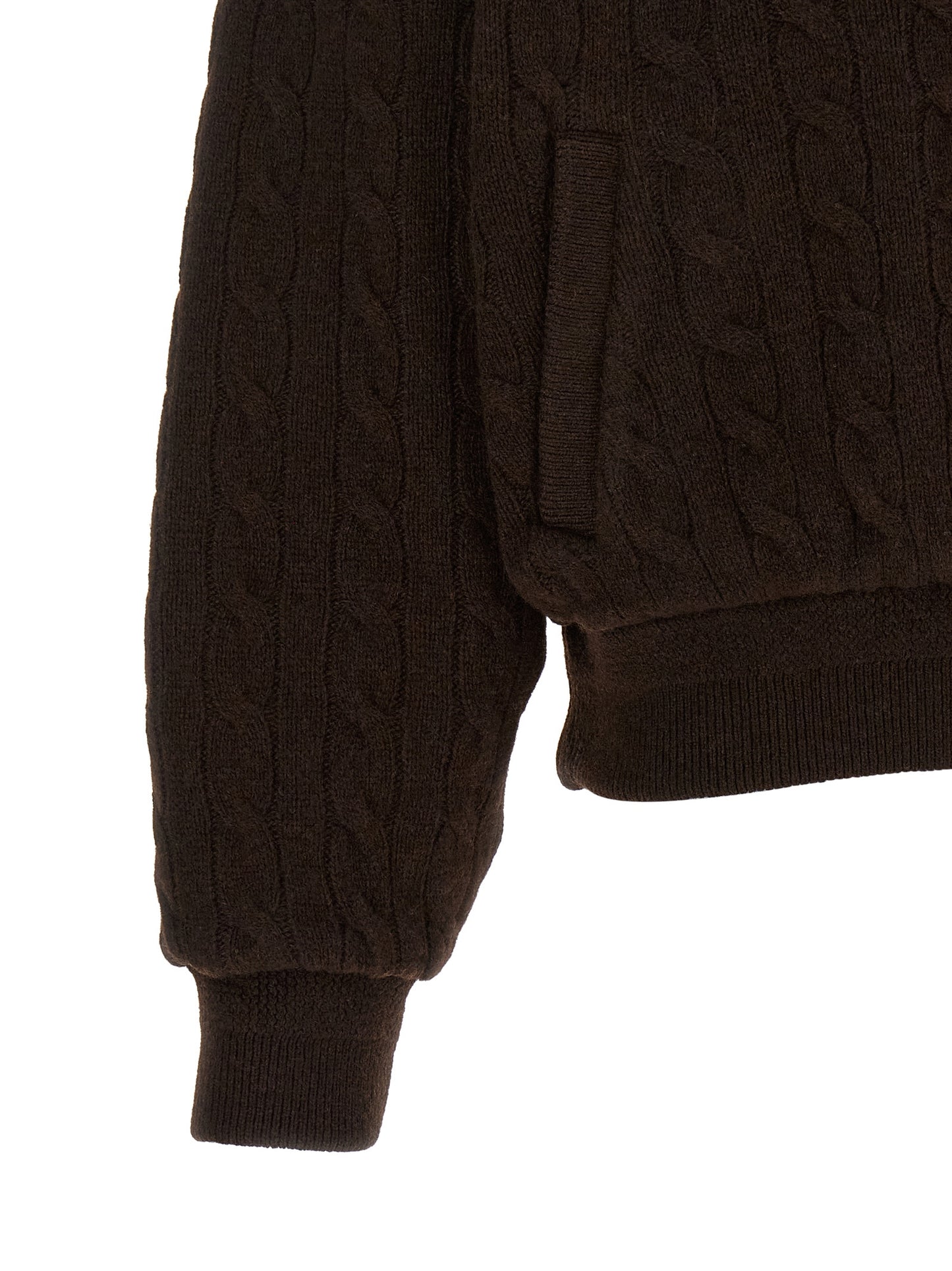 Polo Ralph Lauren Brown Wool Bomber