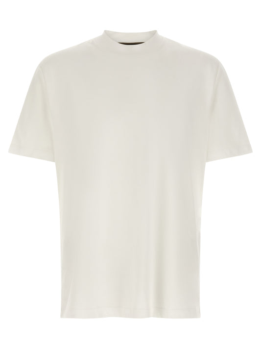 Brioni White Cotton T-Shirt