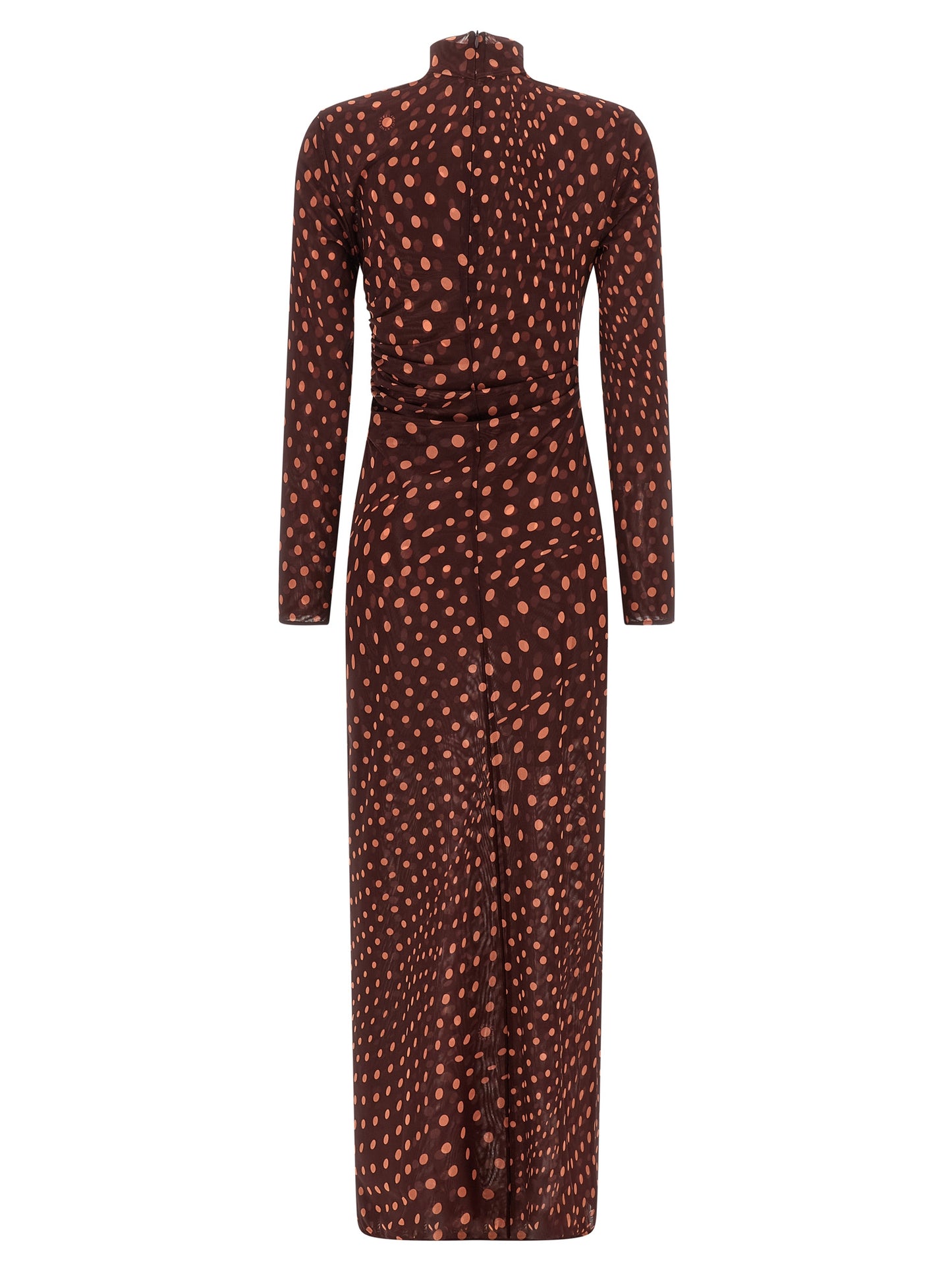 Stella McCartney Bordeaux Polyamide Long Dress