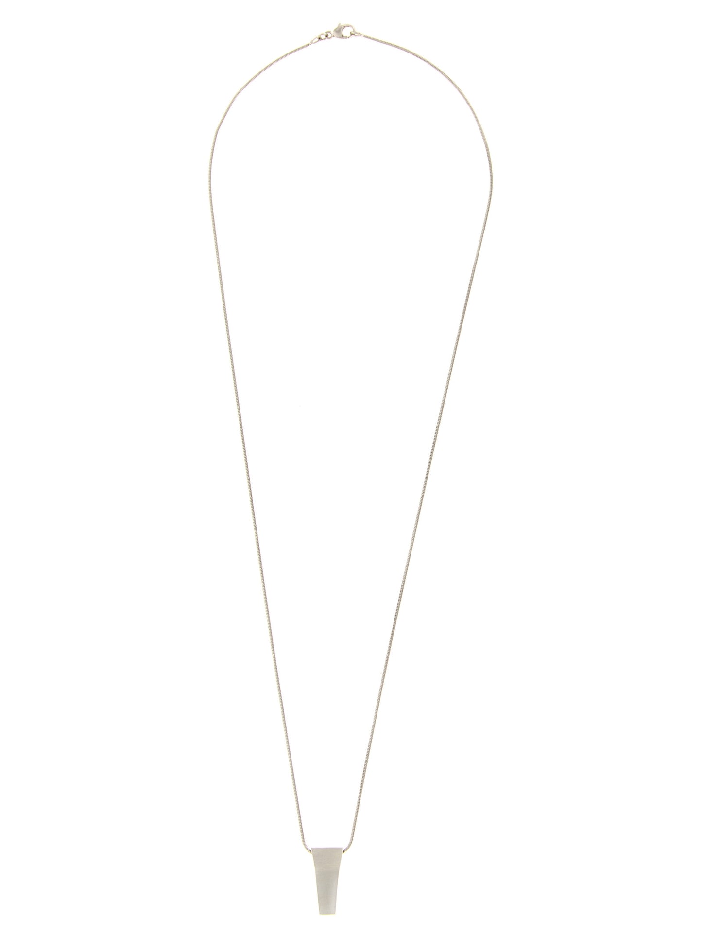 Rick Owens Silver Brass Necklace