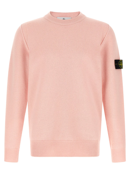 Stone Island Multicolor Virgin Wool Cardigan