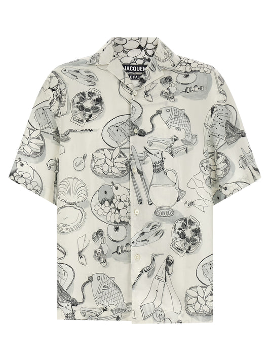 Jacquemus Bicolor Viscose Blouse