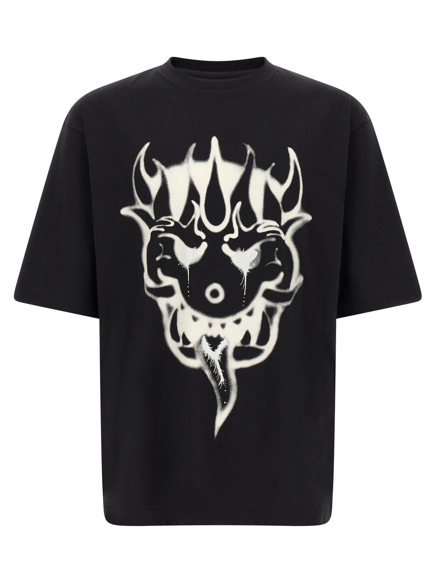 Y-3 Black Cotton T-Shirt