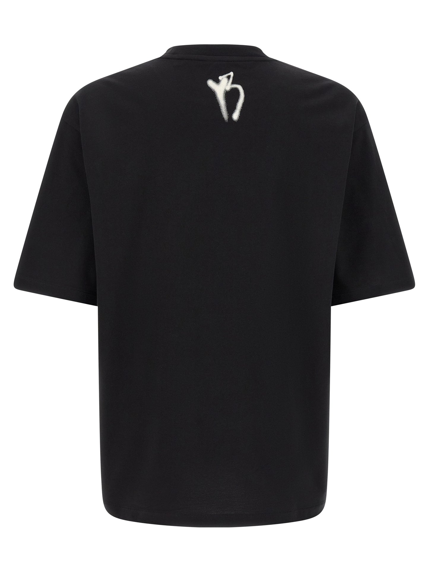 Y-3 Black Cotton T-Shirt