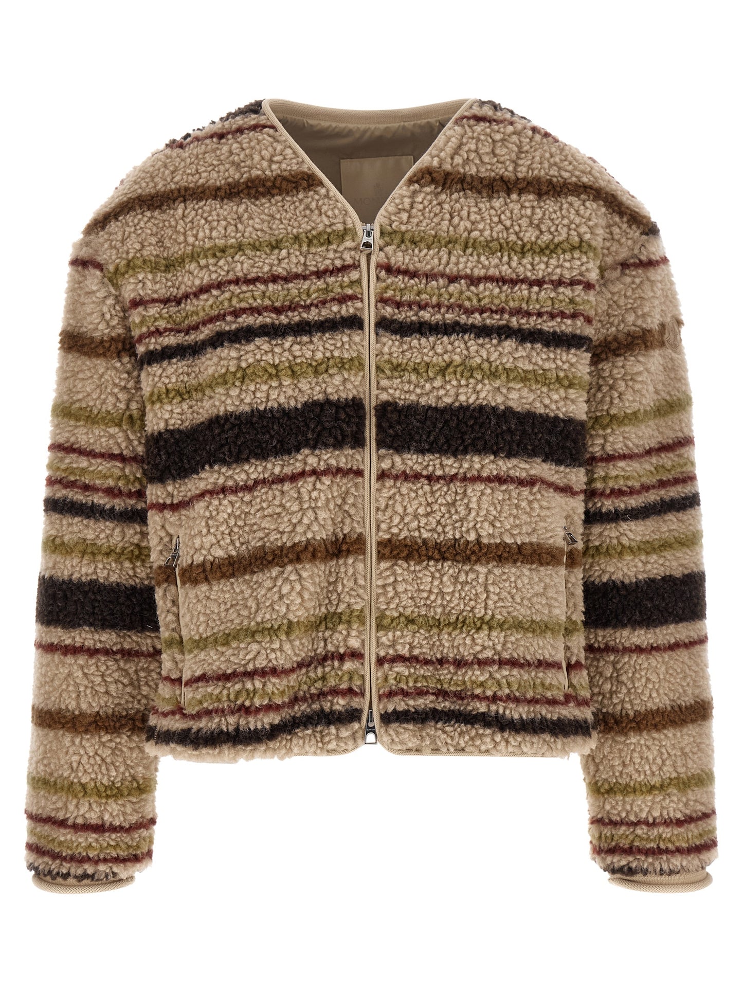 Moncler Brown Polyester Cardigan