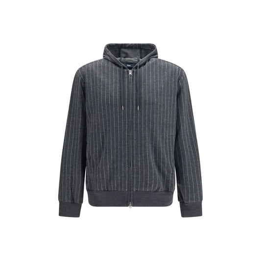 Herno Gray Cotton Sweatshirt