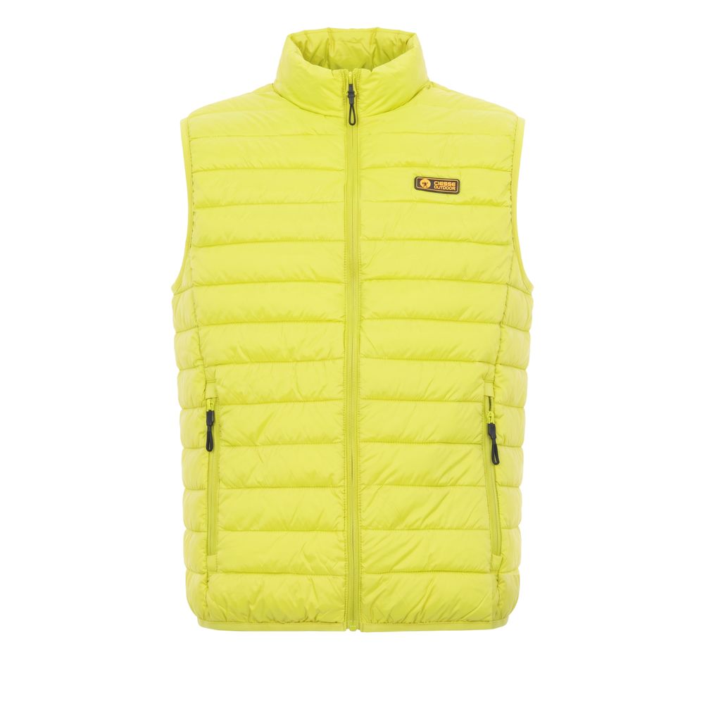 Miesten Ciesse Outdoor keltainen polyesteritakki