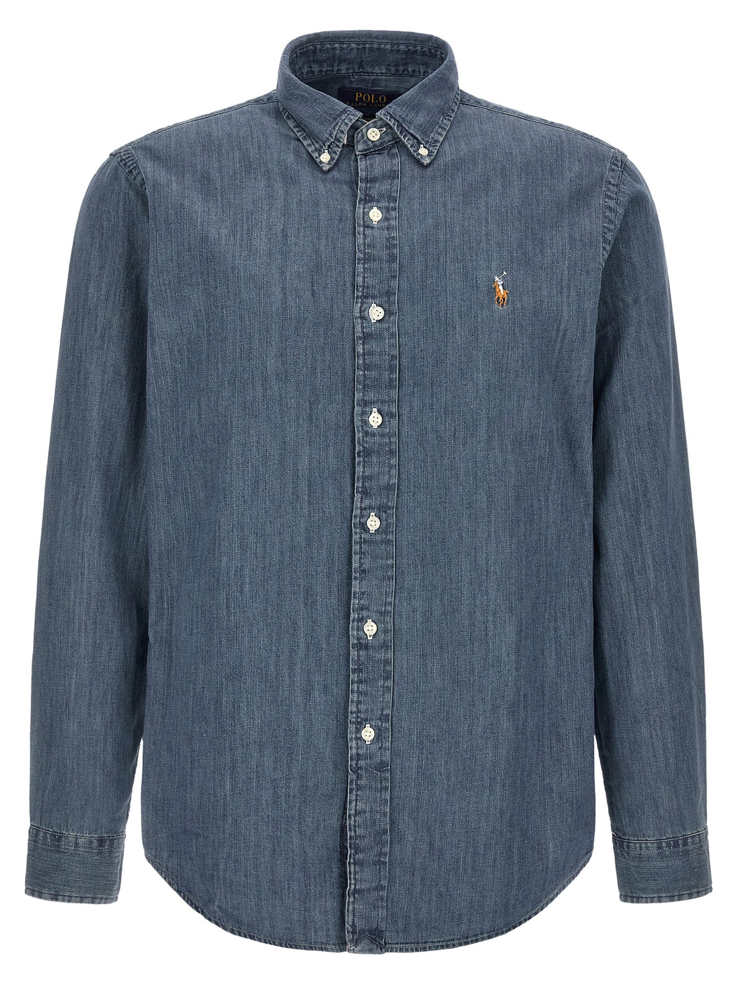 Polo Ralph Lauren Blue Cotton Blouse