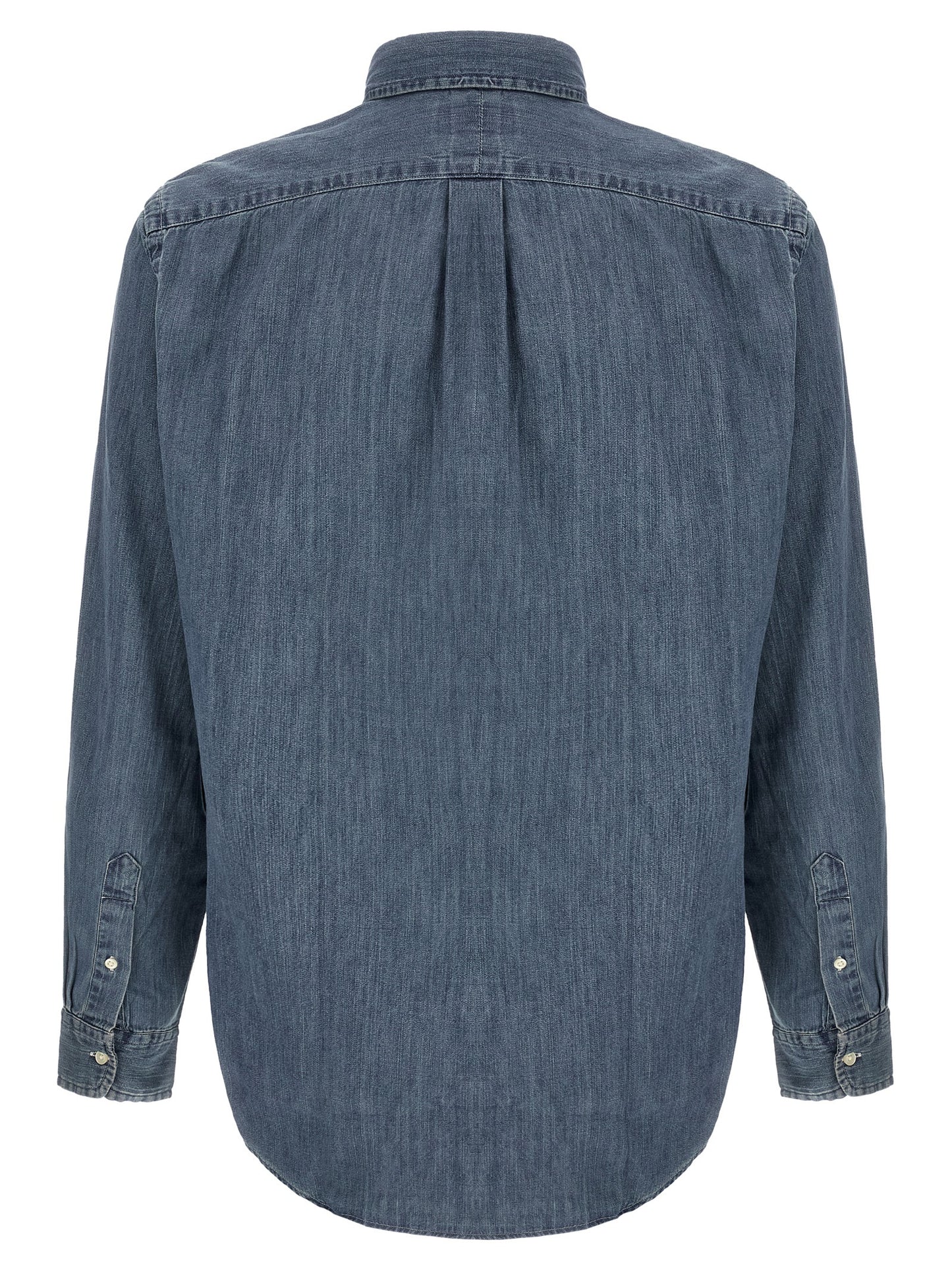 Polo Ralph Lauren Blue Cotton Blouse