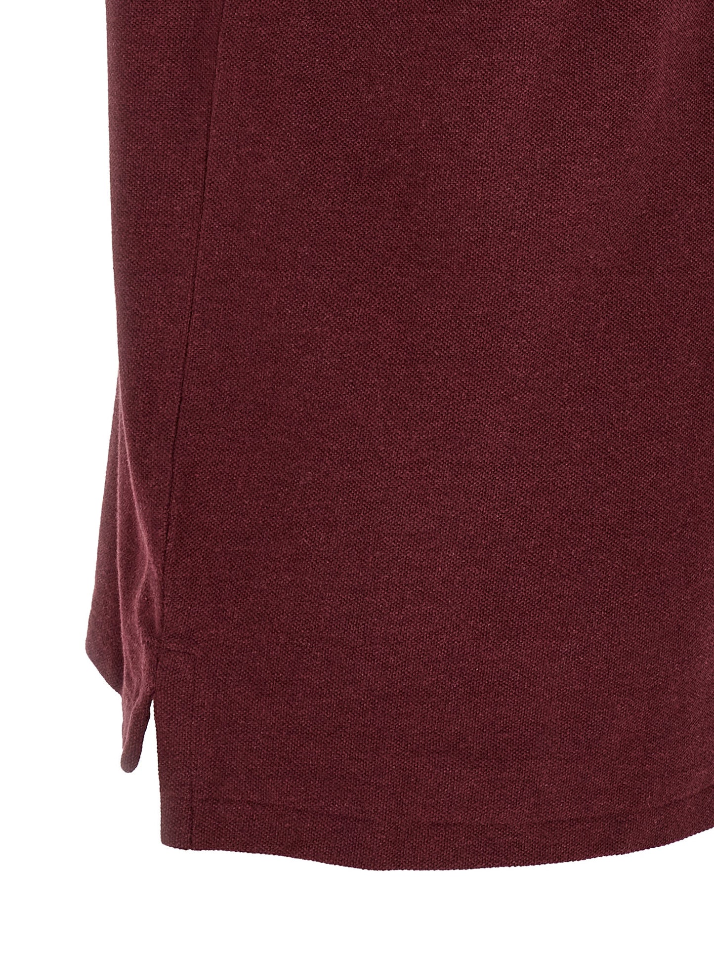 Polo Ralph Lauren Bordeaux Cotton Polo Shirt