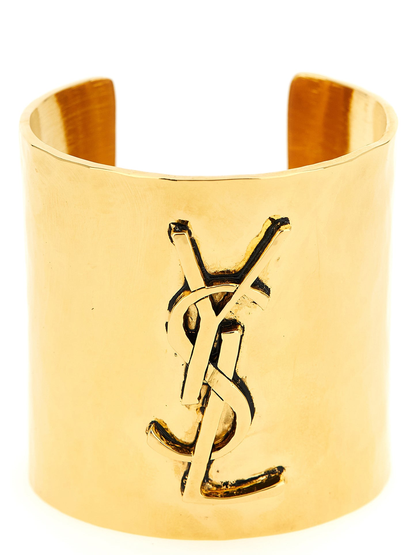 Saint Laurent Gold Brass Bracelet