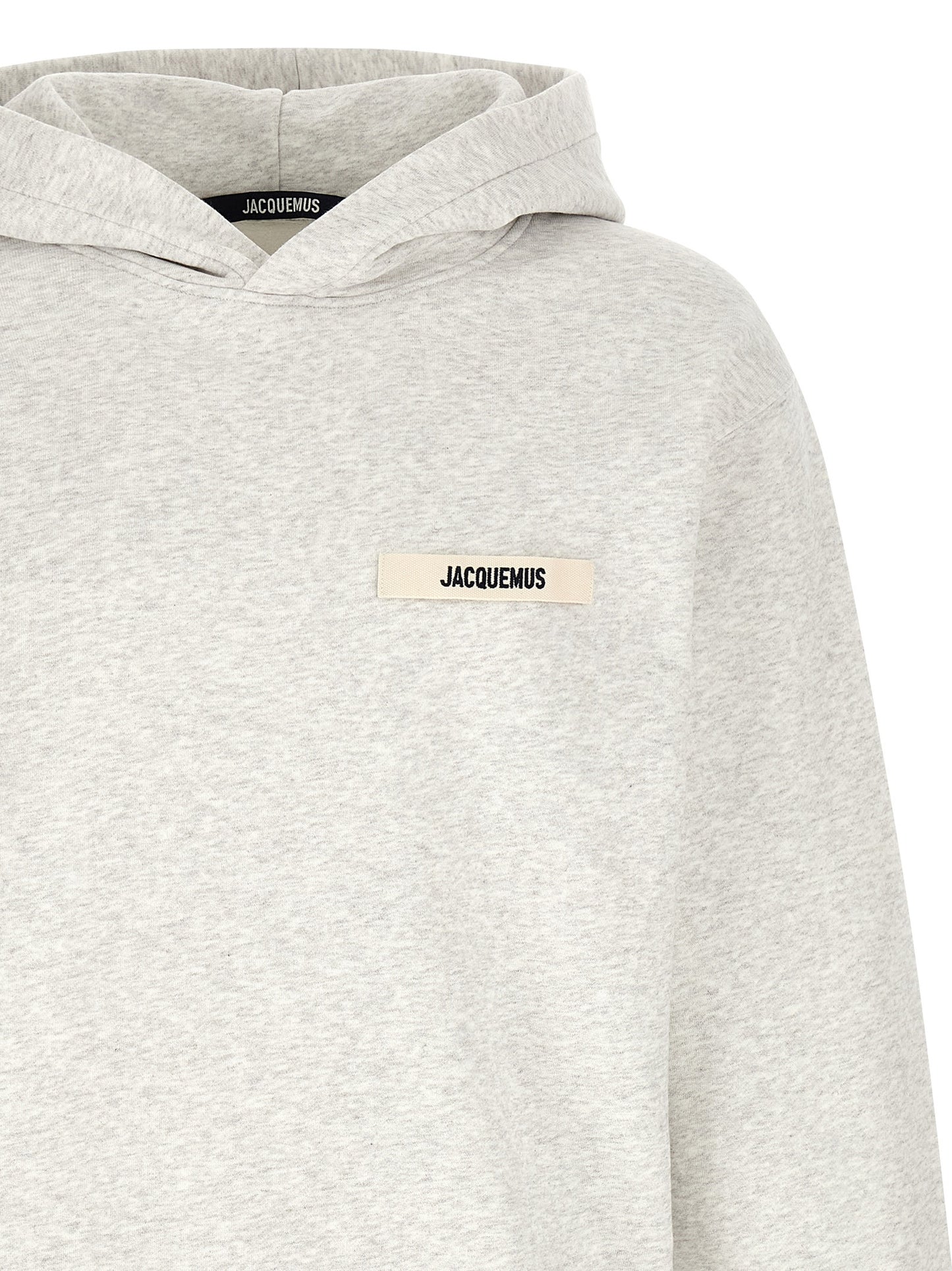 Jacquemus Gray Cotton Sweatshirt