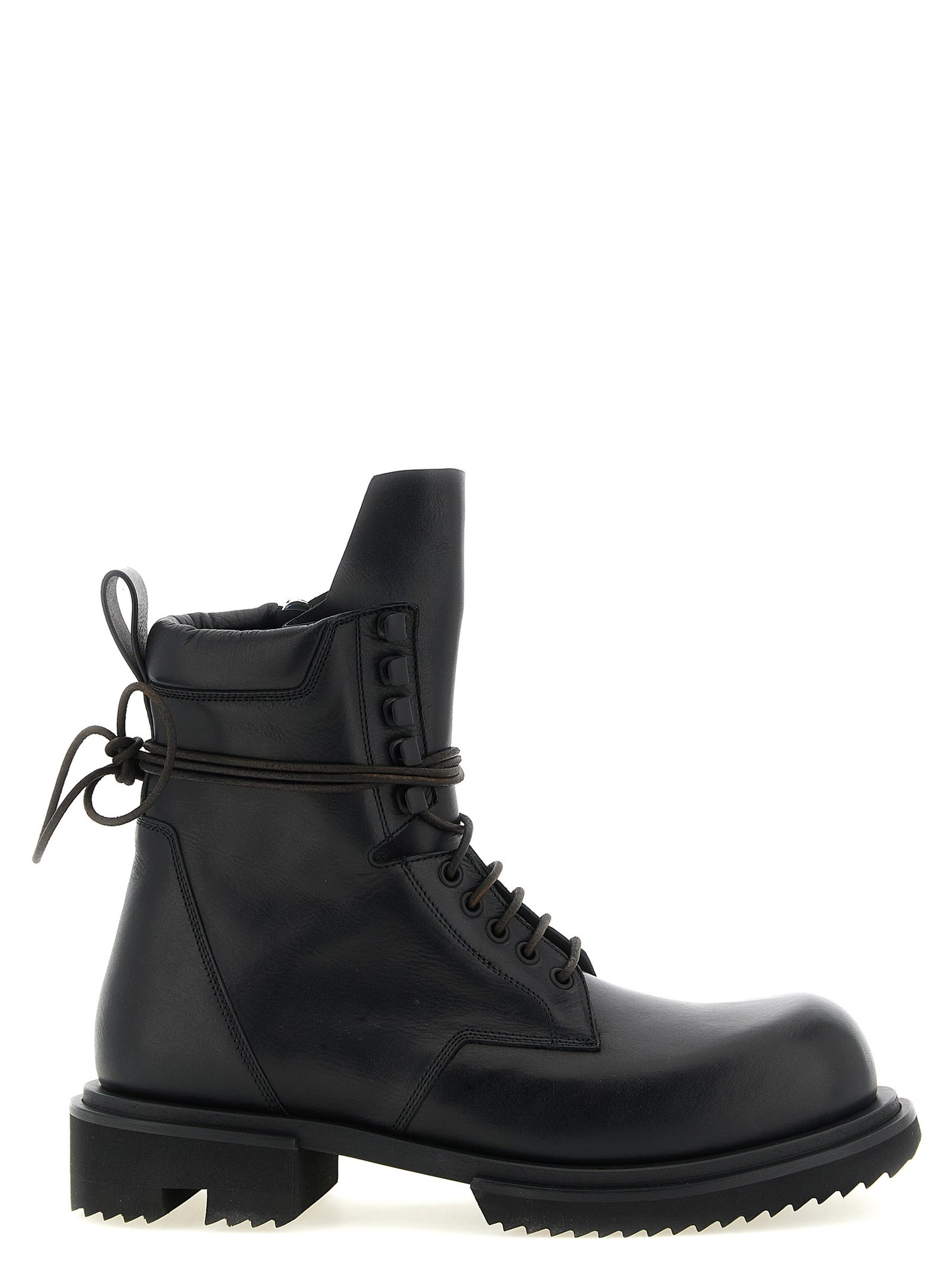 Rick Owens Black Calfskin Chelsea Boots