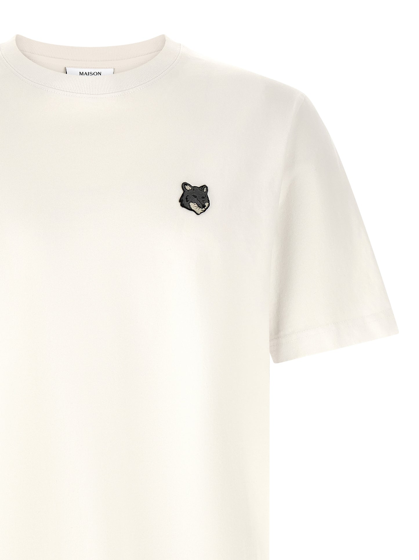 Maison Kitsuné White Cotton T-Shirt