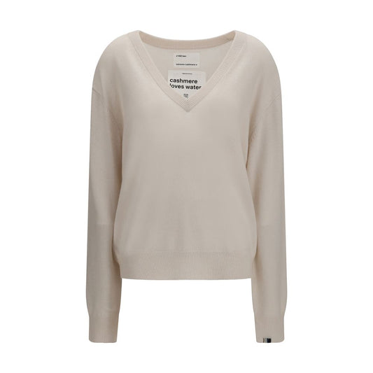 Extreme Cashmere Beige Cashmere Sweater