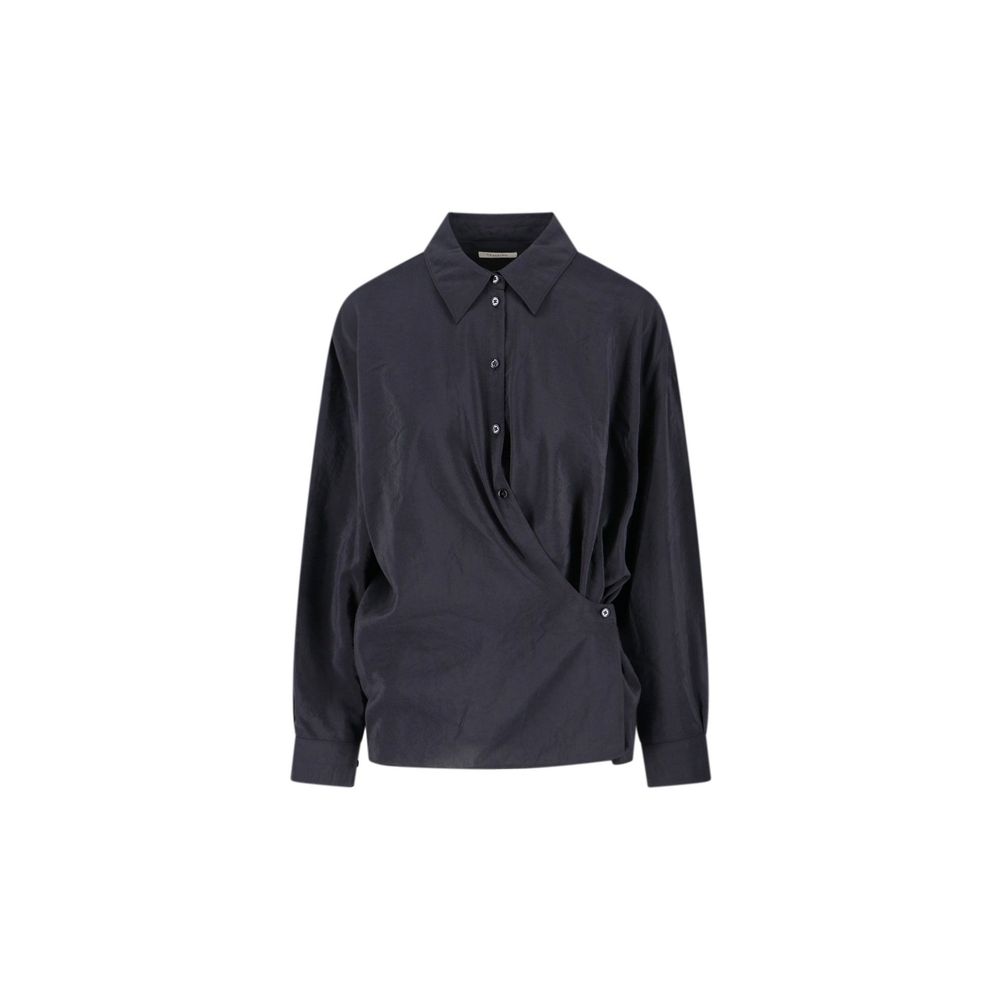 Lemaire Black Polyamide Shirt