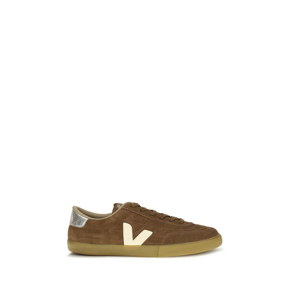 Veja Brown Recycled Polyester Low Top Sneakers