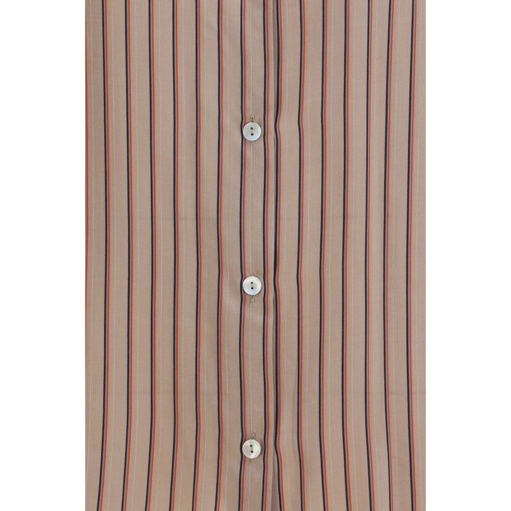 Kristina Ti Multicolor Viscose Pattern Shirt